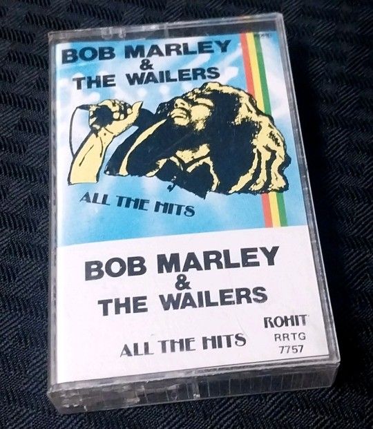 Bob Marley and the Wailers All The Hits Cassette Rare Rohit Redder Than Red GOOD