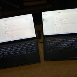 2x MSI Prestige 15 Laptops