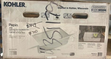 Kohler Cast Iron Kitchen Sink