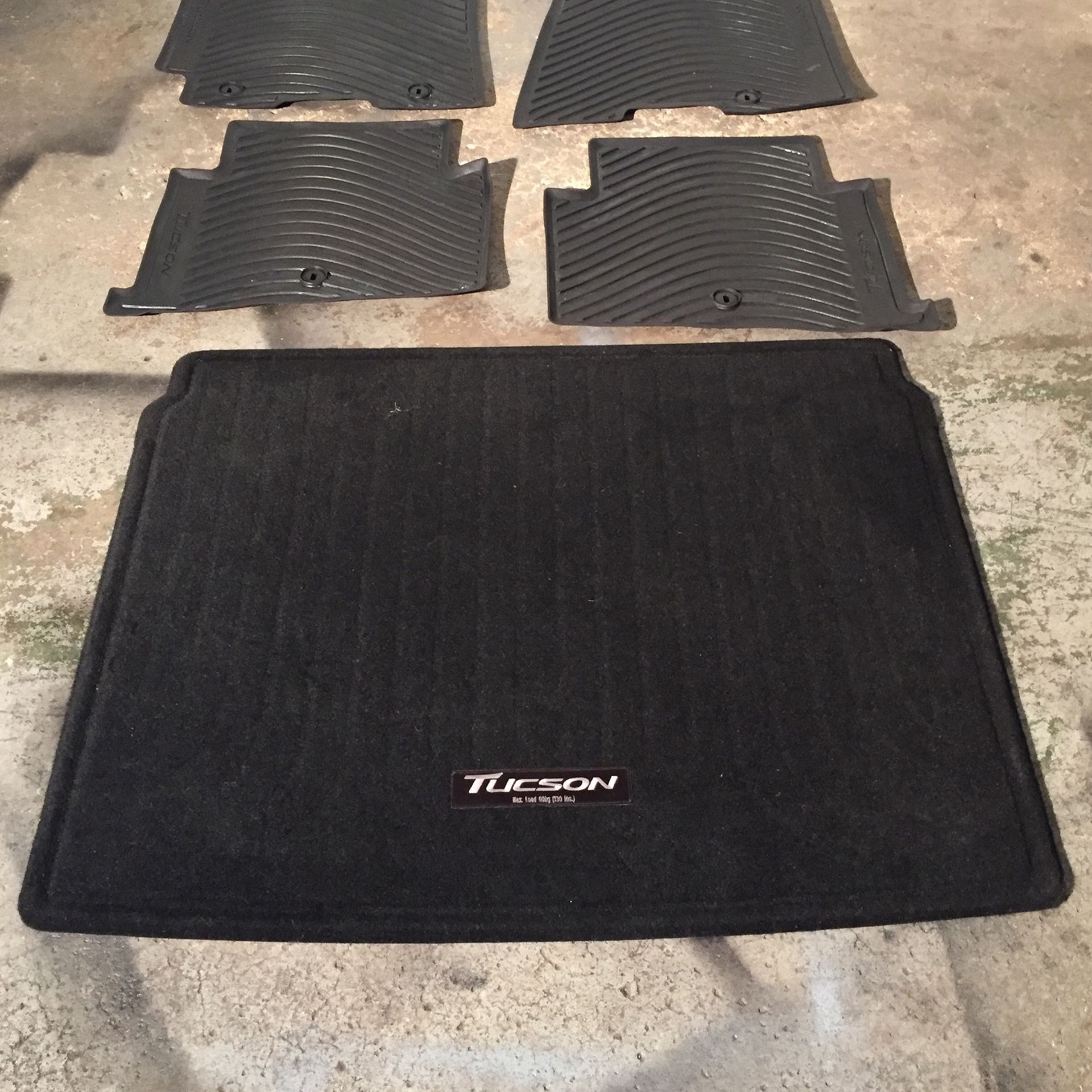 Original Floor Mats Hyundai Tucson 2016-2018