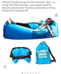 Inflatable Lounge Sofa Brand New