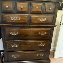 6-Piece Walnut Bedroom / Office Furniture Set by Lea Industries (La-Z-Boy)