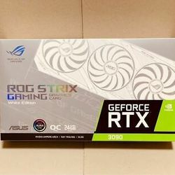 Asus Rog Strix RTX 3090 O24G White GeForce NVIDIA 

