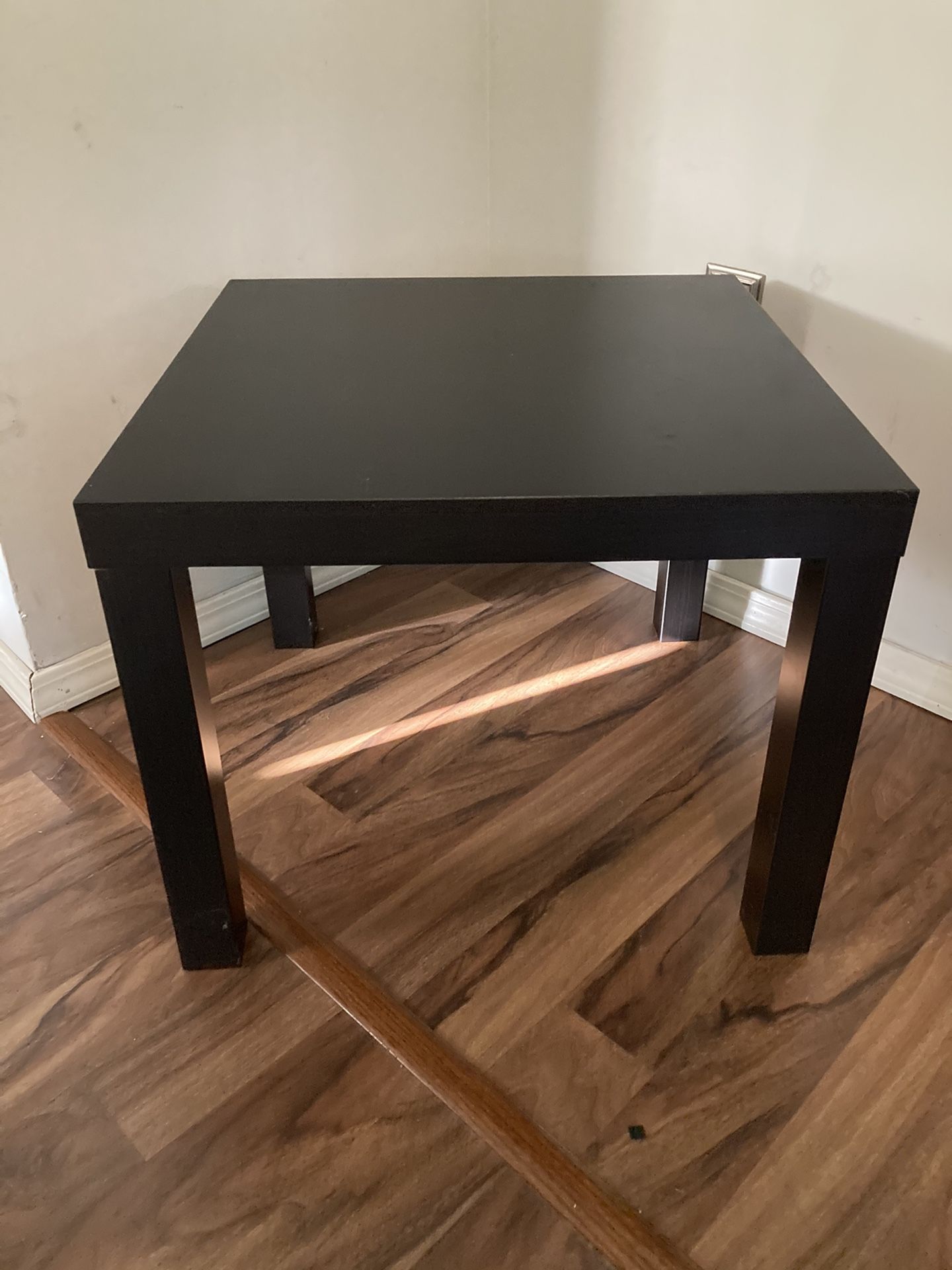 Black End Table