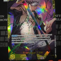 Trafalgar Law SEC One Piece TCG Card