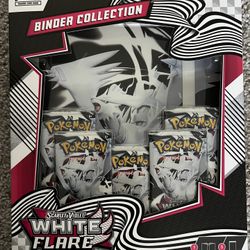 White Flare Binder Collection (Pokemon cards)