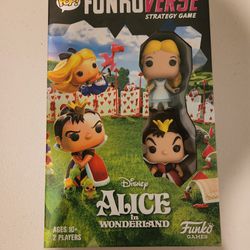 Funkoverse Alice in Wonderland Board Game