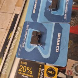 Electric Bike Break Pads  Brand New  Only $20 Each  We Located 1400 NILES ST BAKERSFIELD CA MG'S BIKE SHOP AFFORDABLE PRICES 