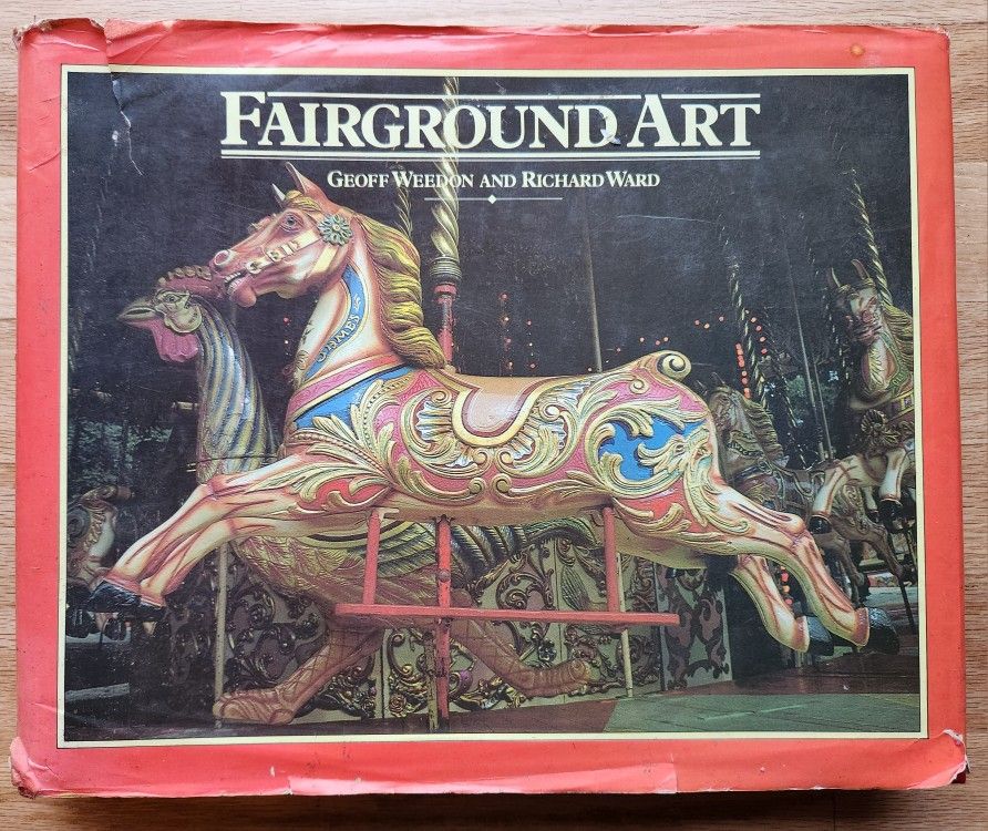 Fairground Art Book 11x13" 312 Pgs Geoff Weedon