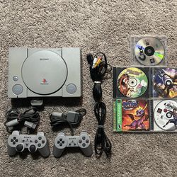 PS1 PlayStation 1 Bundles CLEANED TESTED WORKS