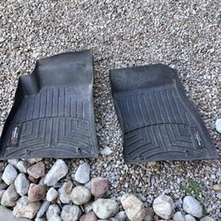 Barely Used Pair Of WeatherTech Auto Floor Mats For 2019 Nissan Sentra
