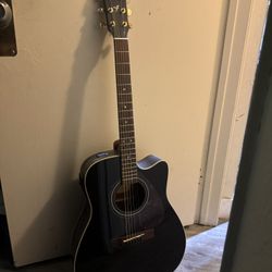 Yamaha FX335C Dreadnought Acoustic-Electric Guitar 