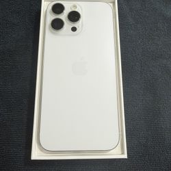 iPhone 16 Pro Max,White Titanium 256 GB 