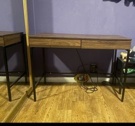Threshold writing desk black