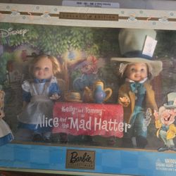 Barbie KELLY dolls Alice And Mad Hatter