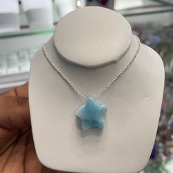 Larimar Necklace 