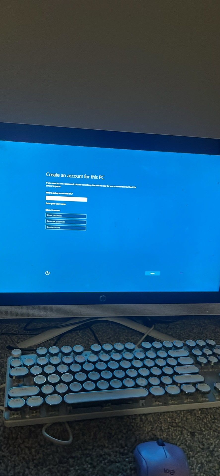 Hp Touch Screen Desk Top Pc