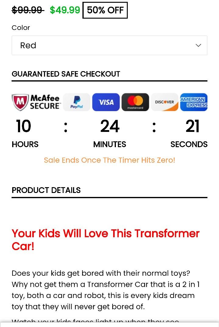 Transformer Car