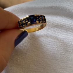 For sale Gold Laminate Ring
