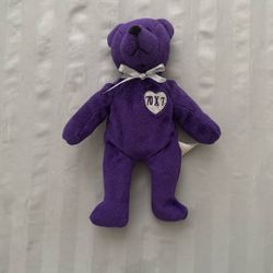 Purple Beanie Baby 70x7 Series From The Heart 1999