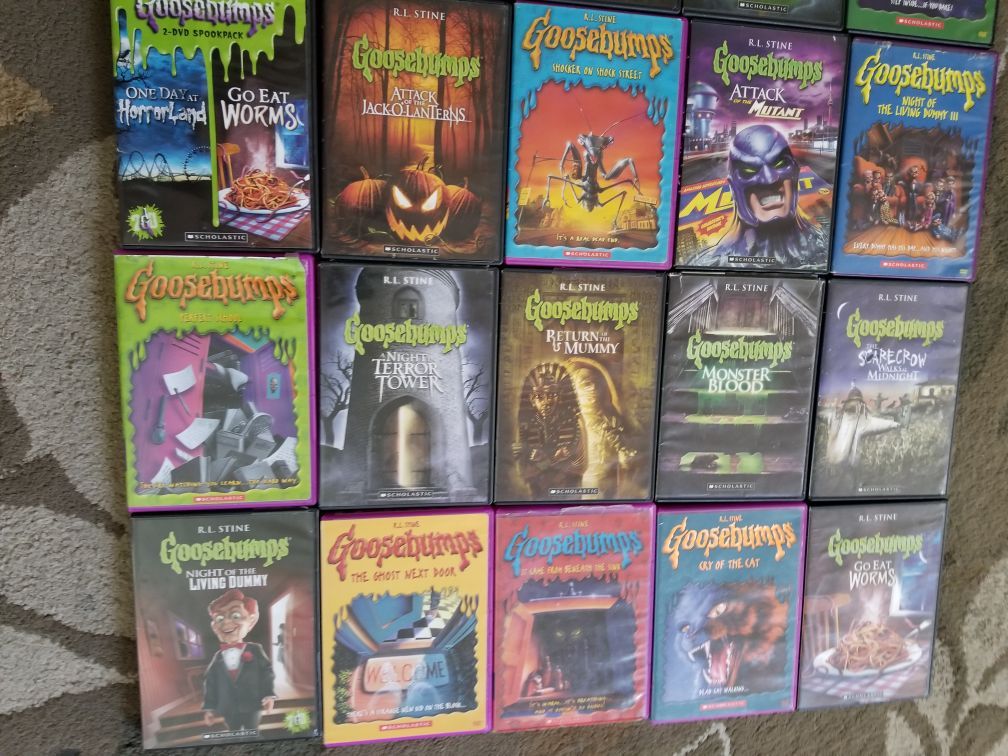 Goosebumps DVD collection