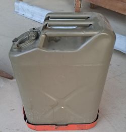 Vintage WILLYS Jeep Jerry Can & Holder
