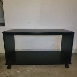 TV Entertainment stand rolling 18x14x31
