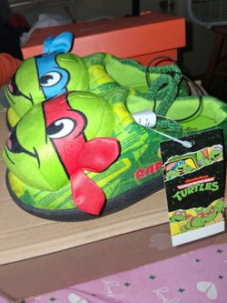 turtles  house shoe little  boy  9/10
