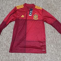 Adidas Spain Home Long Sleeve Jersey 20/21