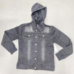 Gray Denim Jean Jacket