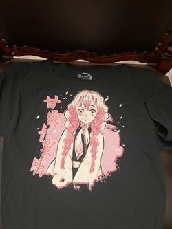 Demon slayer Mitsuri hashira hot topic T-shirt off the shoulder