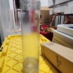 24 Inch  Clear Vase Centerpieces W/Rhinestones