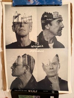 *****BRAND NEW LIMITED EDITION SET OF FIVE (5) U2 SILKSCREEN PRINT COLLECTION*****