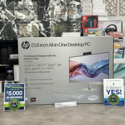 23.8” HP Touchscreen Desktop Ryzen 5 7520U 1080p Windows 11 16gb 1Tb 