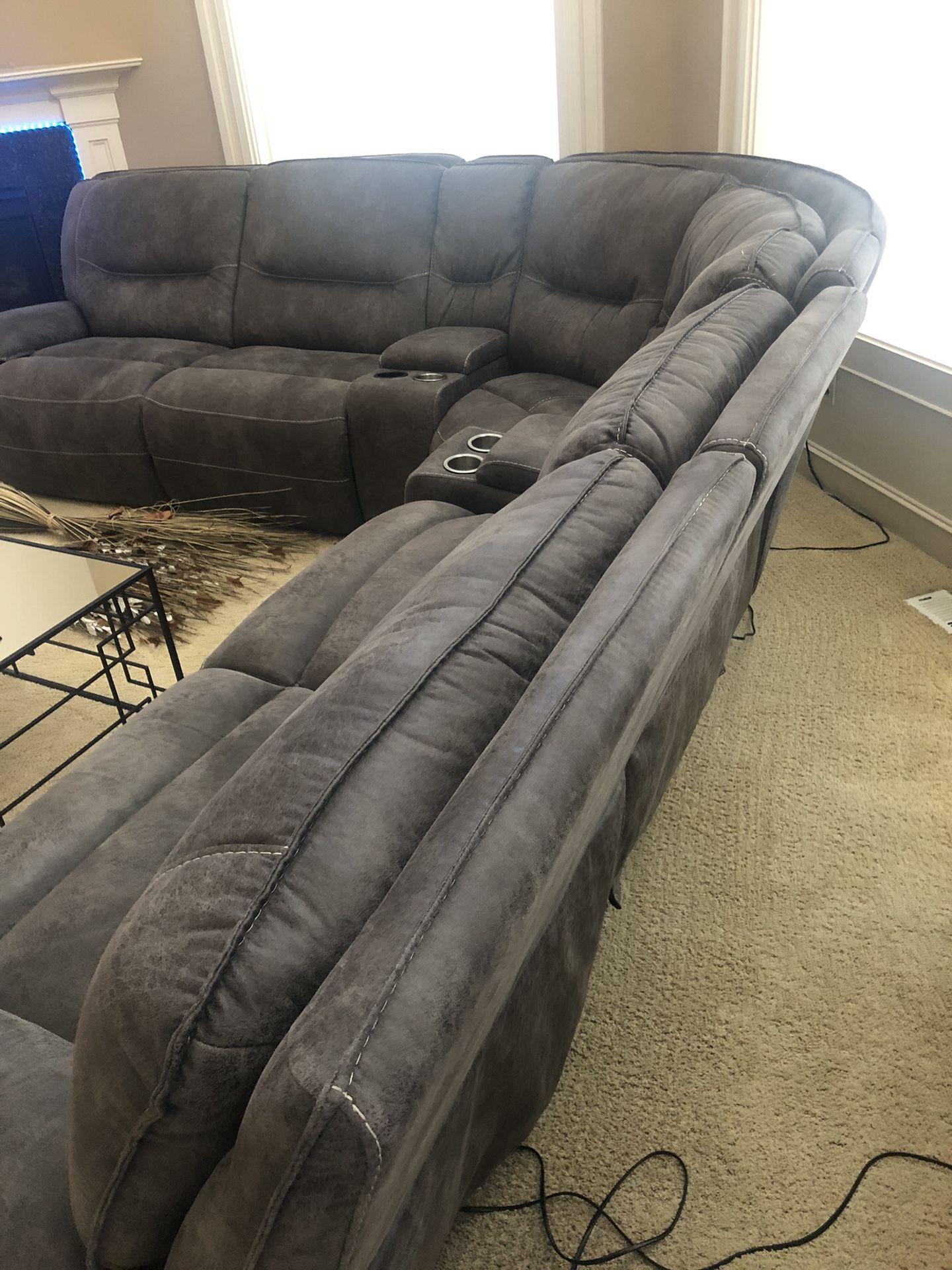 Leather Recliner 