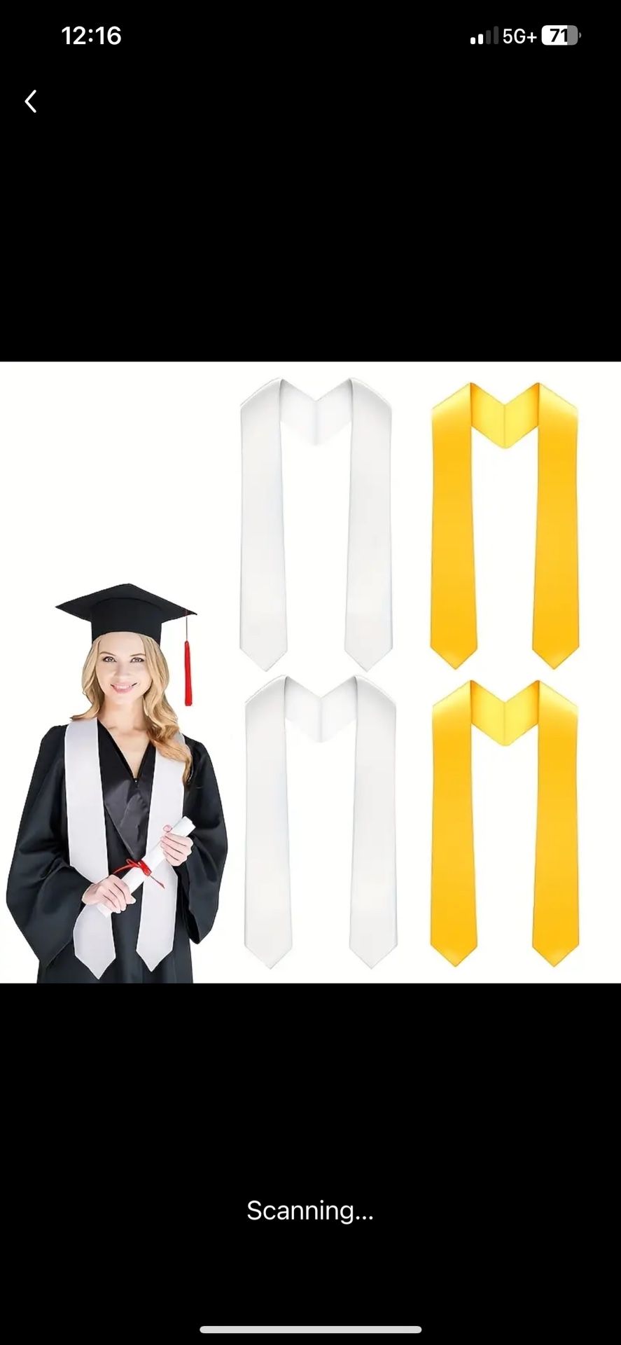 Graduation Shawls