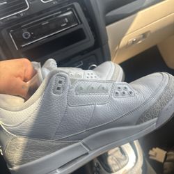Nike Air Jordan 3  Size 12 Mens Retro Pure White 2018 size