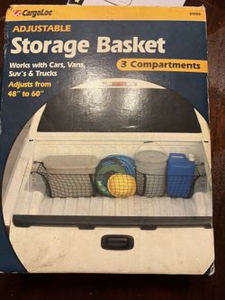Truck, SUV, Vans Adjustable Storage Net