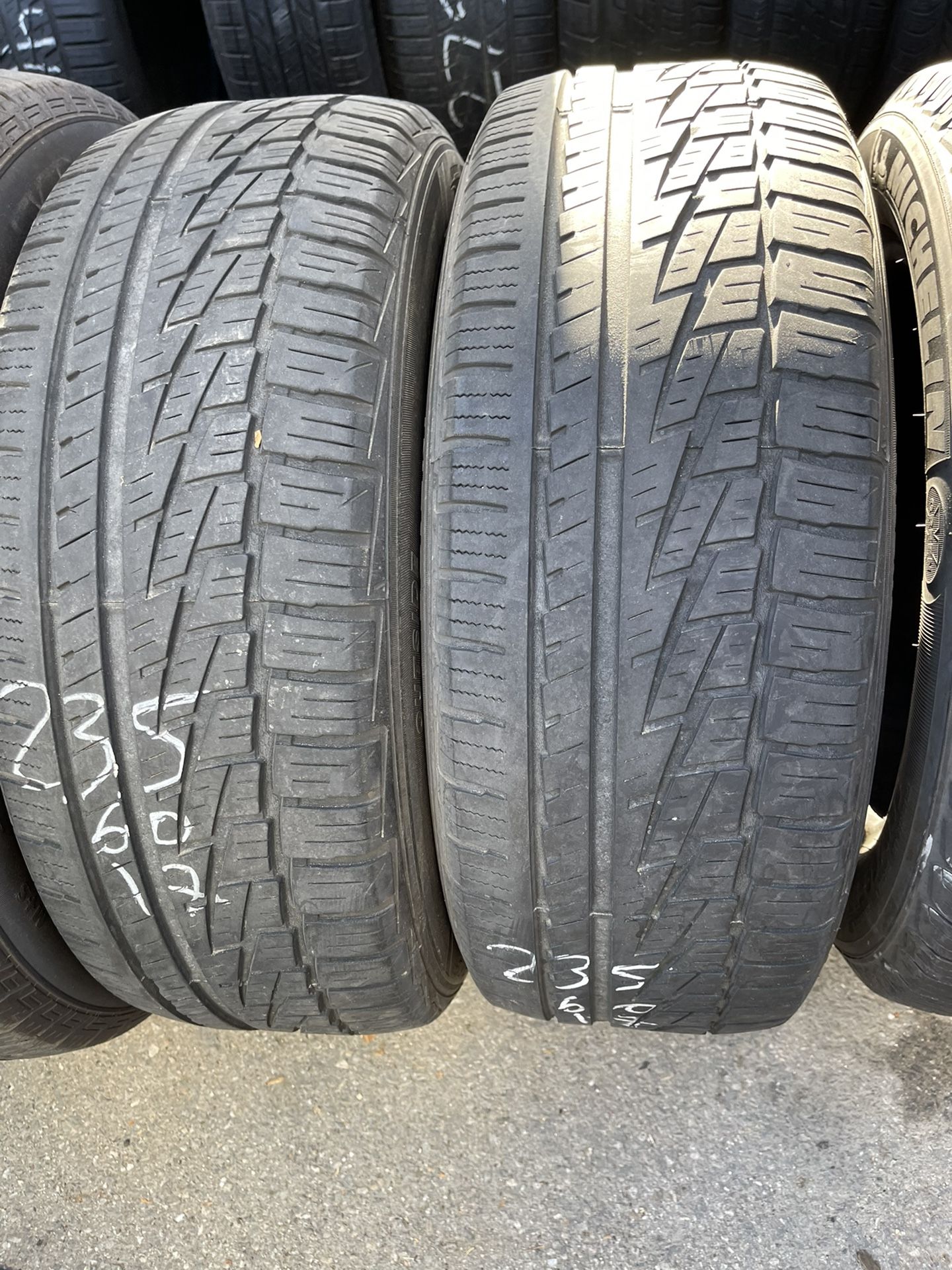 235-60-17 Used Tires 235/60/17 Llantas Usadas