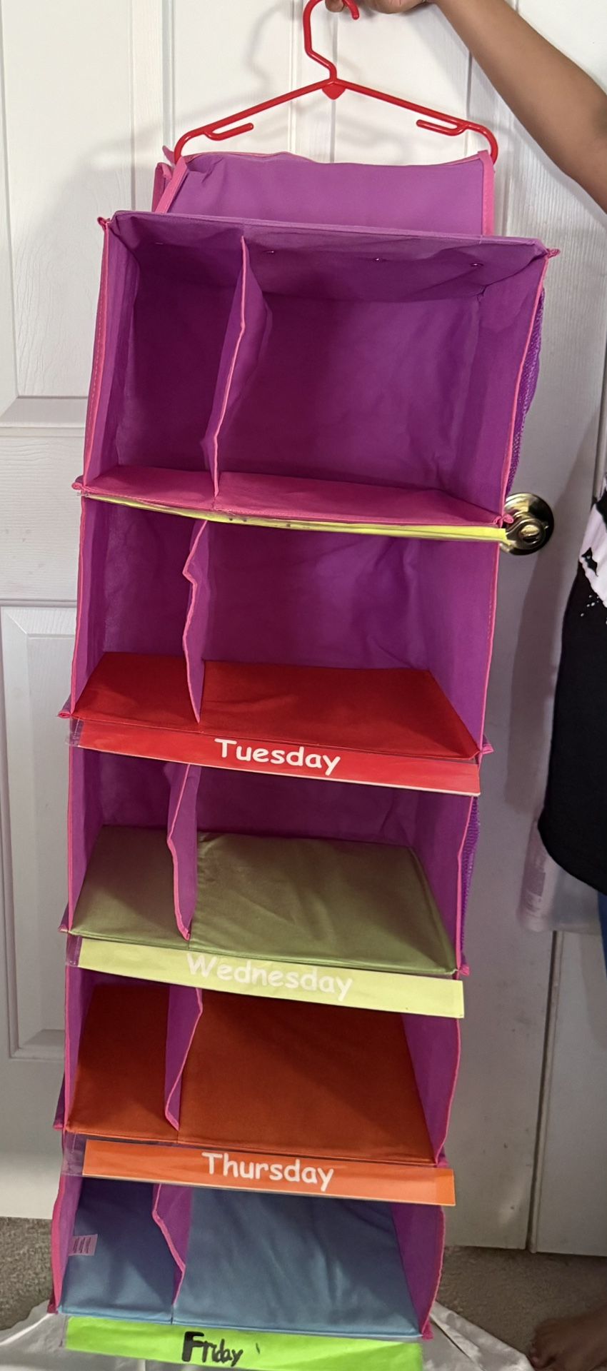 Hanging Weekly Organizer