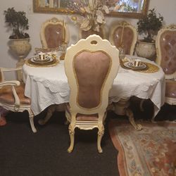 Full Antique Dining Room Table