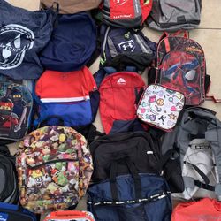 Backpacks And Lunch Bags