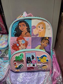 Disney Princess Backpack 16 inches tall
