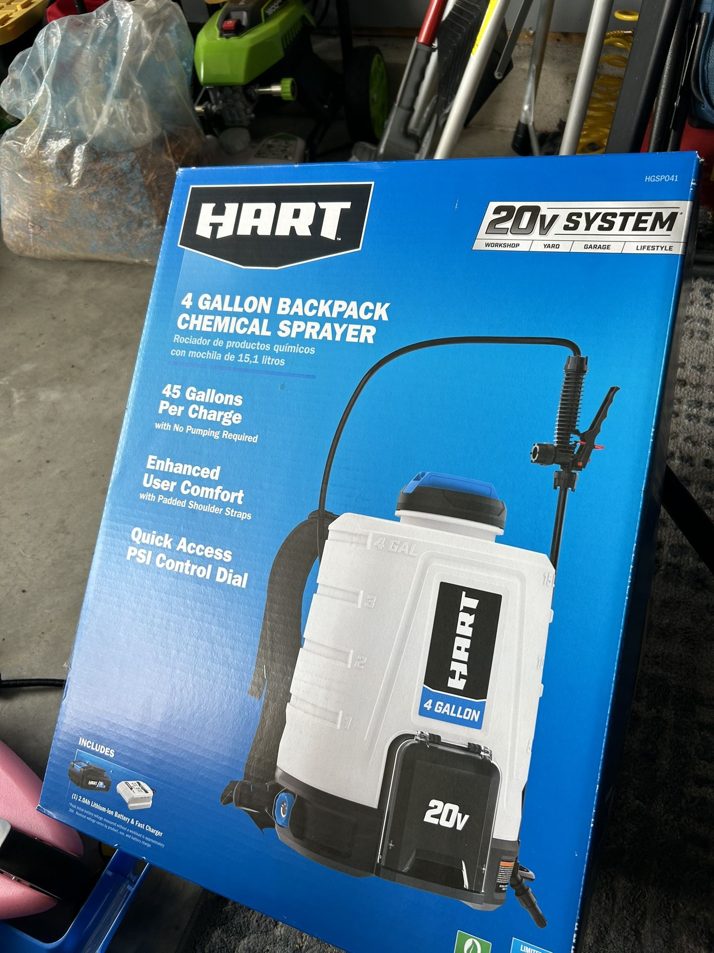 Brand New 4 Gallon BackPack Chemical Sprayer