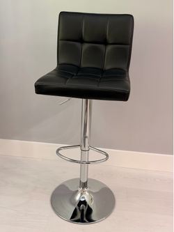 Bar Stools Modern PU Leather