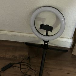 Light With Phone Holder 