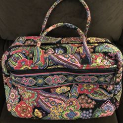Vera Bradley Paisley Travel Tote . Great Bag Roomy  Pockets
