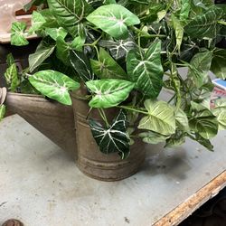 Vintage Watering  Can Planter
