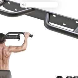 New Heavy Duty Wall Mounted Doorway Pull Up Bar, Multifunctional Chin Up Bar, Portable Fitness Door Bar, Body Workout Home Gym System
