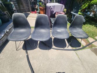 Molded Plastic Armchairs